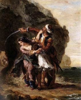Eugene Delacroix : The Bride of Abydos